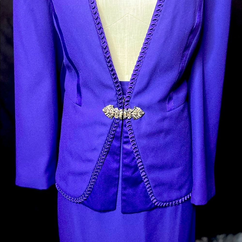 Vintage purple suit set